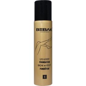 Bebak Light Tone 1 Tüm Ciltler İçin 75 ml Bacak Fondöteni