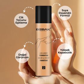 Bebak No:2 Medium 75 ml Bacak Fondöteni