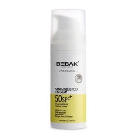 Bebak Pharma Mineral SPF50+ Yüksek Korumalı 50 ml Güneş Kremi