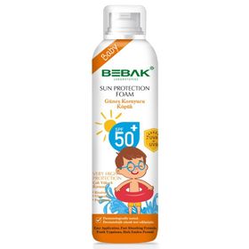 Bebak Spf 50+ 150 ml Bebek Çocuk Güneş Koruyucu Köpük