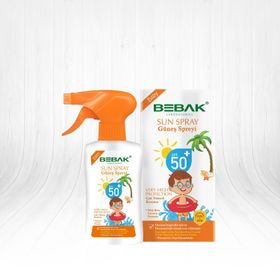 Bebak SPF50 175 ml Bebekler için Güneş Losyonu
