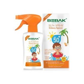 Bebak SPF50 175 ml Bebekler için Güneş Losyonu