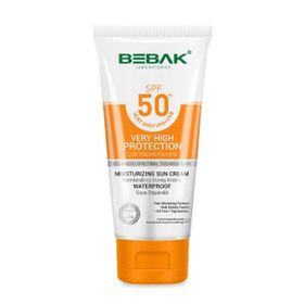 Bebak SPF50+ 75 ml Nemlendirici Etkili Güneş Kremi