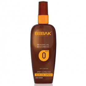Bebak Sun Oil 150 ml Bronzlaştırıcı Yağ