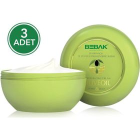 Bebak Zeytinyağlı 3x200 ml El ve Vücut Nemlendirici Kremi