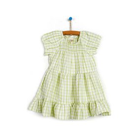 Bebbek Summer Princess Açık Yeşil Kız Bebek Elbise