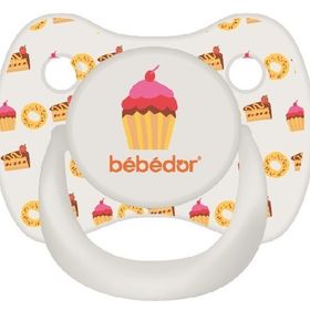Bebedor 172 Sarı 6-18 Ay Silikon Damaklı Uç Şeffaf Emzik
