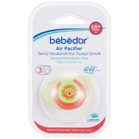 Bebedor 183 18+ Ay Geniş Havalandırma Yüzeyli Emzik