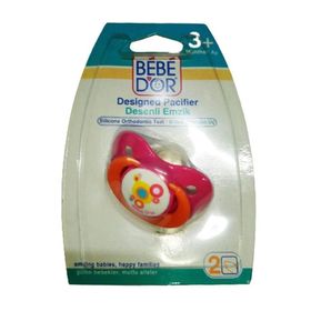 Bebedor 192 Sklamen Pembe 3+ Ay Desenli Emzik