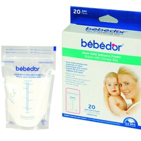 Bebedor 20'li Anne Sütü Saklama Poşeti