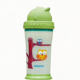 Bebedor 240 ml Karanlikta Parlayan Pipetli Alıştırma Bardağı