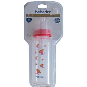 Bebedor 24302 Pembe Mor 250 ml Desenli PP Biberon