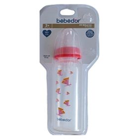 Bebedor 24302 Pembe Mor 250 ml Desenli PP Biberon