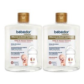 Bebedor 2x500 ml Emzik ve Biberon Temizleyici