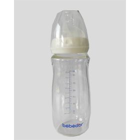 Bebedor 3+ Ay 260 ml Isıya Dayanıklı Cam Biberon