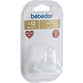 Bebedor 333 Şeffaf Biberon Emziği