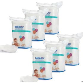 Bebedor 360 Adet 6x60 Bebek Temizleme Pamuğu