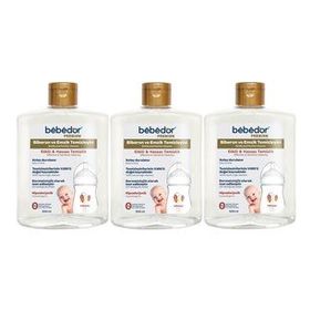 Bebedor 3x500 ml Emzik ve Biberon Temizleyici