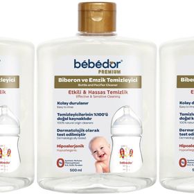 Bebedor 3x500 ml Emzik ve Biberon Temizleyici