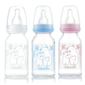 Bebedor 40302 Isıya Dirençli 125 ml Cam Biberon