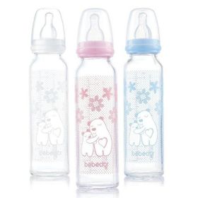 Bebedor 41302 Seçenekli Isıya Direnç Dayanıklı 250 ml Cam Biberon