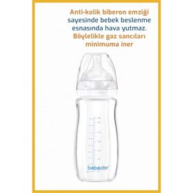 Bebedor 51301 260 ml Isıya Dayanıklı Cam Biberon