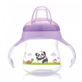 Bebedor 6+ Ay Kapaklı 150 ml Yumuşak Uçlu Alıştırma Bardağı