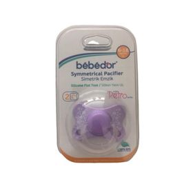 Bebedor 6+ Ay Yassı Uçlu Silikon Emzik