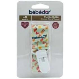 Bebedor 7502 Yeşil Tavşanlı Kumaş Emzik Tutacı