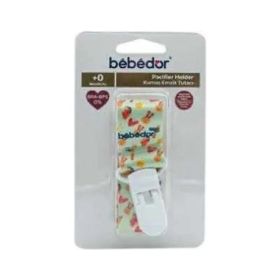 Bebedor 7502 Yeşil Tavşanlı Kumaş Emzik Tutacı