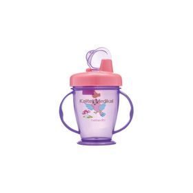 Bebedor 8508 Mor Kapaklı - Kulplu Alıştırma Bardağı