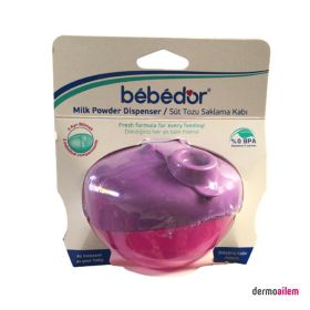 Bebedor 8563 Pembe Süt Tozu Saklama Kabı