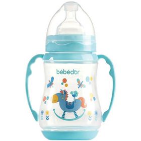Bebedor 89322 Geniş Ağızlı Kulplu 250 ml Biberon