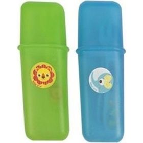 Bebedor 9557 Zoo Mavi Bebek Çatal ve Kaşık Seti