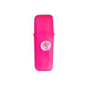 Bebedor 9557 Zoo Pembe Bebek Çatal ve Kaşık Seti