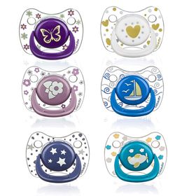 Bebedor Crystal No: 1 0-6 Ay Seçenekli Damaklı Emzik