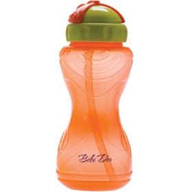 Bebedor Fosforlu Turuncu Sportif Pipetli Bardak