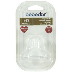 Bebedor Geniş Ağız Silikon Yavaş Akış +0 Ay Biberon Emziği