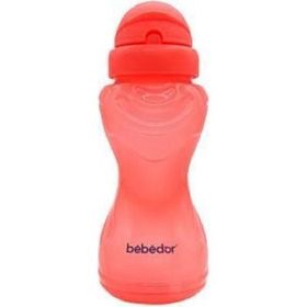 Bebedor Sportif Pipetli Neon Pembe Bardak