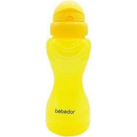Bebedor Sportif Pipetli Neon Sarı Bardak