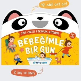 Bebeğimin Bir Günü - Cırt Cırtlı Etkinlik Kitabım 18-24 Ay - Büşra Türeli Özçelik