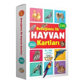 Bebeğimin İlk Hayvan Kartları 2+ Yaş - 0-6 Yaş Yayınları