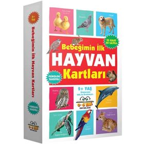 Bebeğimin İlk Hayvan Kartları 2+ Yaş - 0-6 Yaş Yayınları