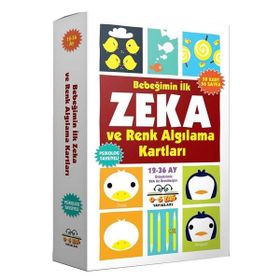 Bebeğimin İlk Zeka ve Renk Algılama Kartları 12-36 Ay - 0-6 Yaş Yayınları