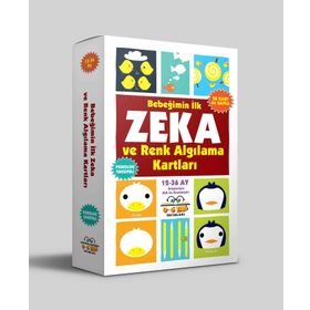 Bebeğimin İlk Zeka ve Renk Algılama Kartları 12-36 Ay - 0-6 Yaş Yayınları