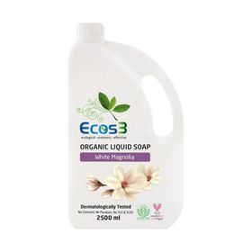 Bebeğimin Marketi ECOS3 2500 ml Beyaz Manolya Organik Sıvı Sabun