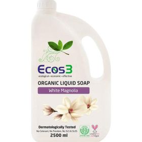 Bebeğimin Marketi ECOS3 2500 ml Beyaz Manolya Organik Sıvı Sabun