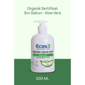 Bebeğimin Marketi ECOS3 500 ml Aloe Veralı Organik Sıvı Sabun