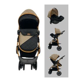 Bebegold Classic Brown Travel Sistem Bebek Arabası