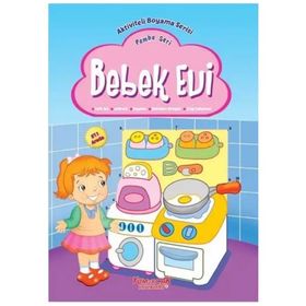 Bebek Evi - Pembe Seri: Aktiviteli Boyama Serisi - Kolektif